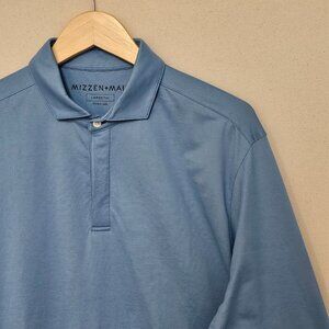 Mizzen+Main Long Sleeve Polo Trim L